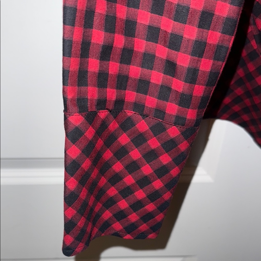 Checkered Ruched Blouse Zara Collection - Picture 2 of 7